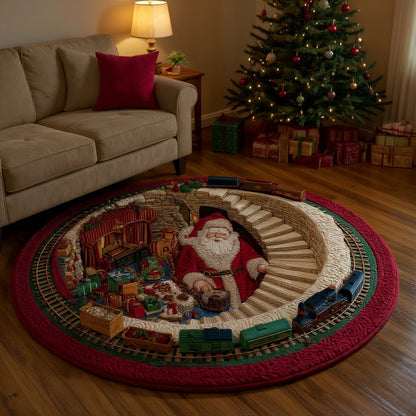 Jolly Workshop - Christmas Round Rug - JW006