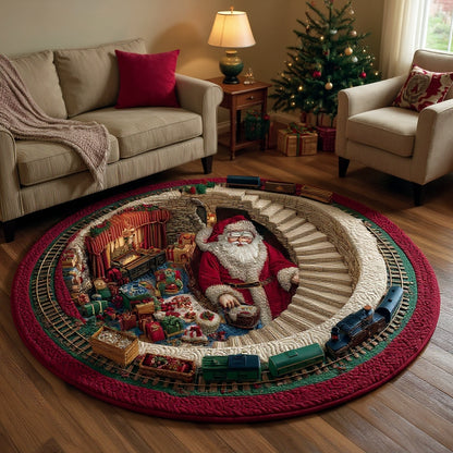 Jolly Workshop - Christmas Round Rug - JW006
