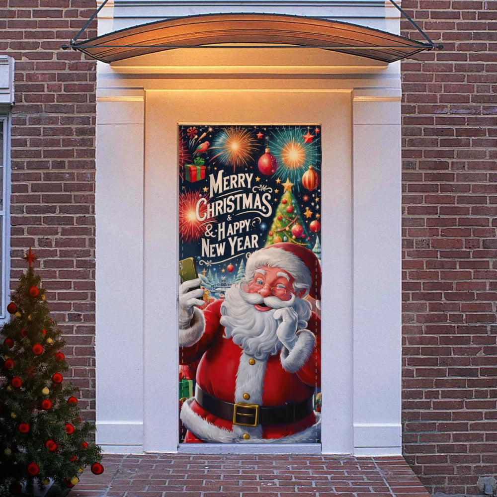 Christmas Front Door Decoration - Santa - H513