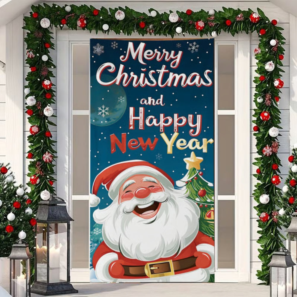 Christmas Front Door Decoration - Santa - H516