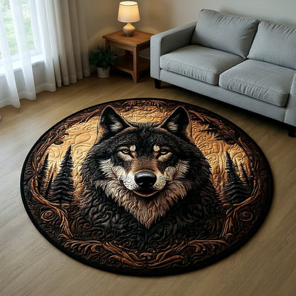 Wolf Spirit Round Rug - H568