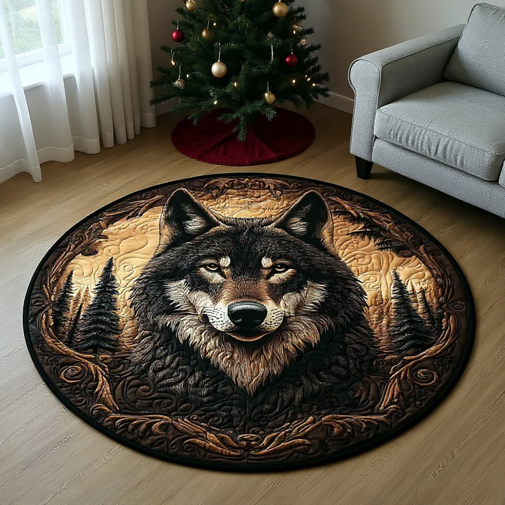 Wolf Spirit Round Rug - H568