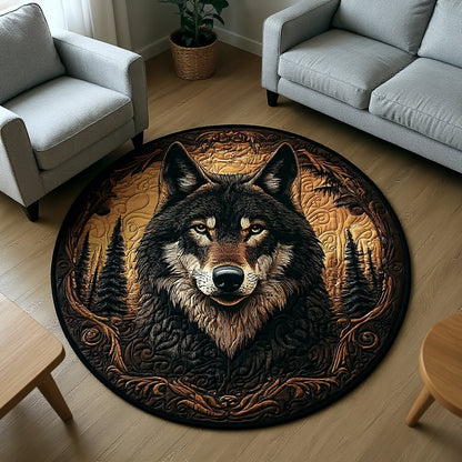 Wolf Spirit Round Rug - H568