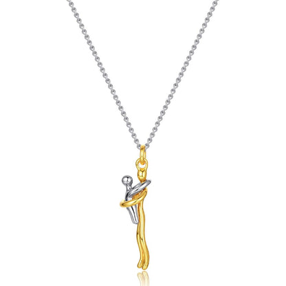 Forever Bond - Mother & Child Hug Necklace