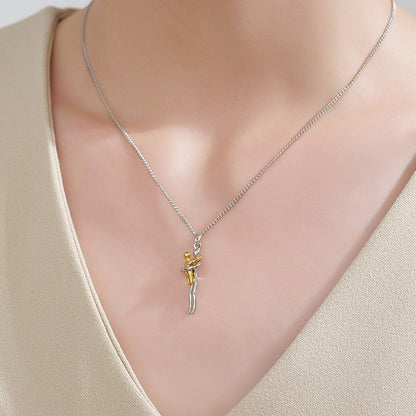 Forever Bond - Mother & Child Hug Necklace