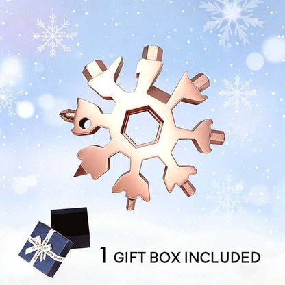 Snowflake - MultiTool 18-in-1 Stainless Steel Portable For Outdoor Adventure