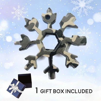 Snowflake - MultiTool 18-in-1 Stainless Steel Portable For Outdoor Adventure