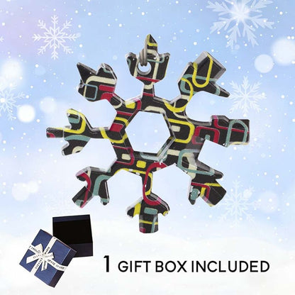 Snowflake - MultiTool 18-in-1 Stainless Steel Portable For Outdoor Adventure