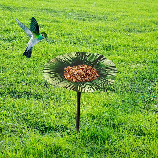 Handmade Metal Flower Garden Stake