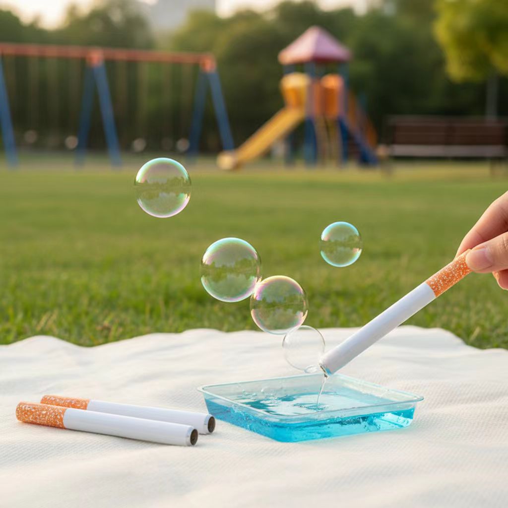 Bubble Joy - Portable Bubble Wand Toy Set