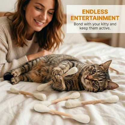 Extra-Large Catnip - Bite-Resistant Wool Felt Stick