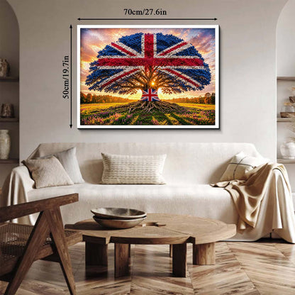 Liberty Tree - Union Jack Flag 1000-Piece Jigsaw Puzzle