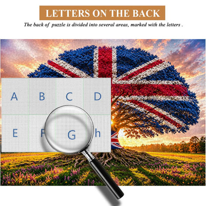 Liberty Tree - Union Jack Flag 1000-Piece Jigsaw Puzzle