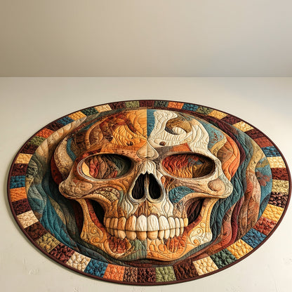Mystical Skull Round Rug - H744