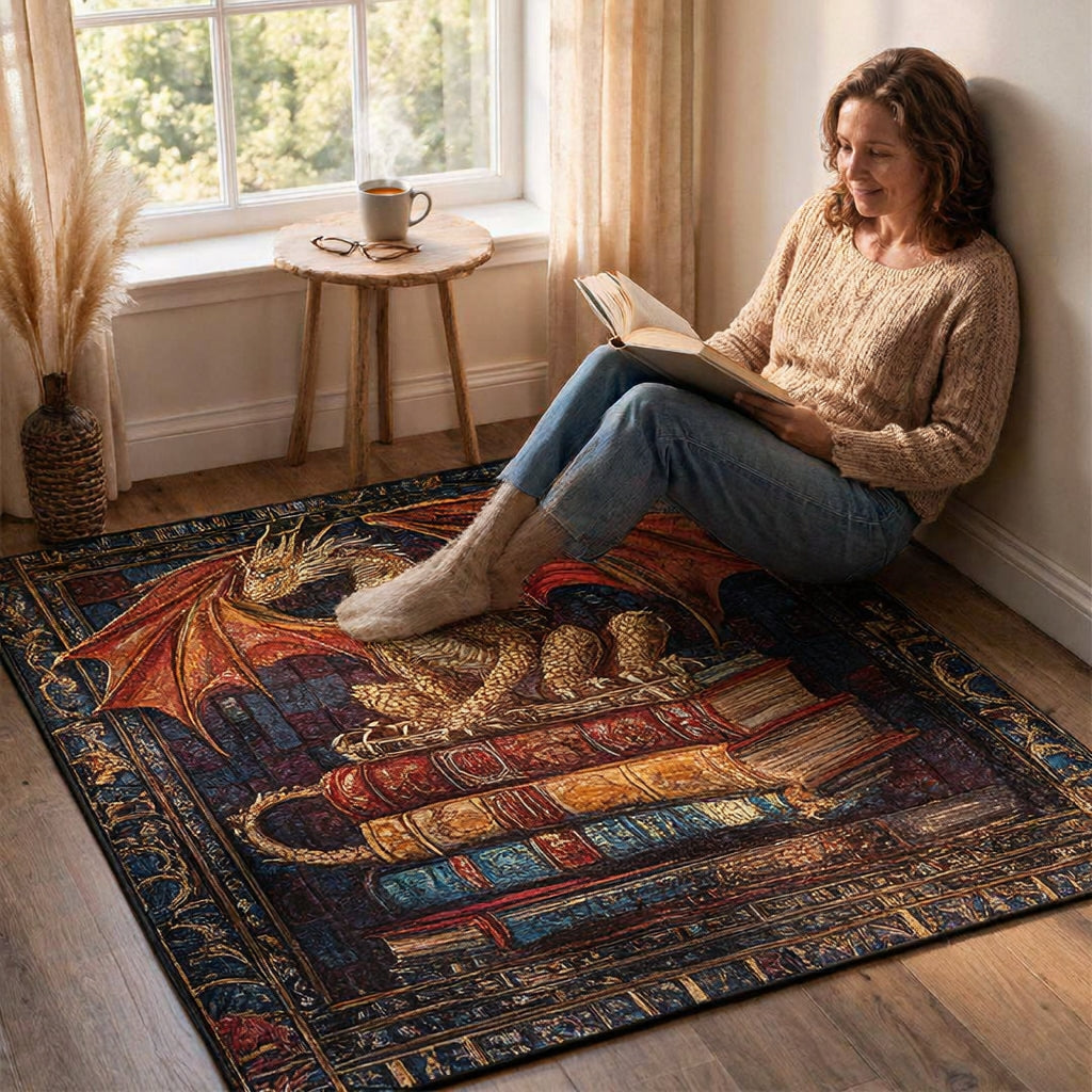 Wisdom Dragon Area Rug - H747