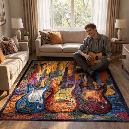 Guitar Sunshine Area Rug - H748