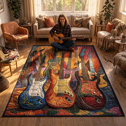 Guitar Sunshine Area Rug - H748