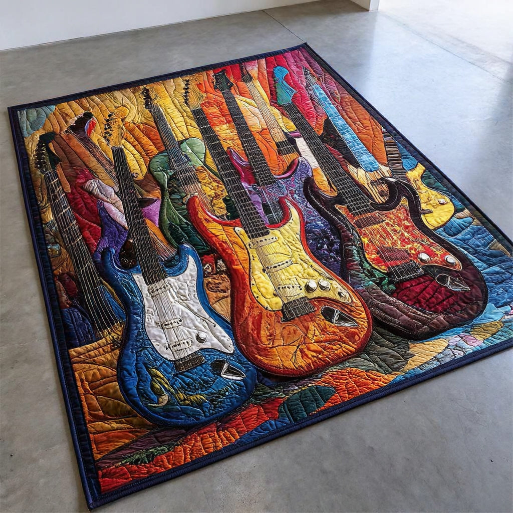 Guitar Sunshine Area Rug - H748