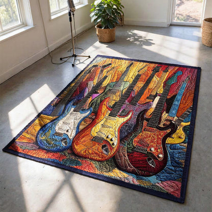 Guitar Sunshine Area Rug - H748