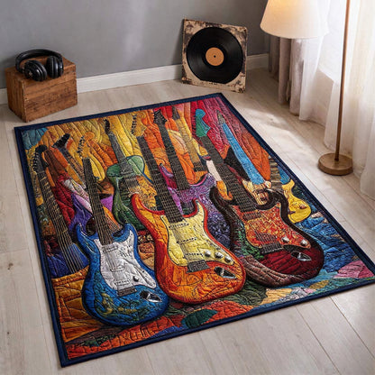 Guitar Sunshine Area Rug - H748