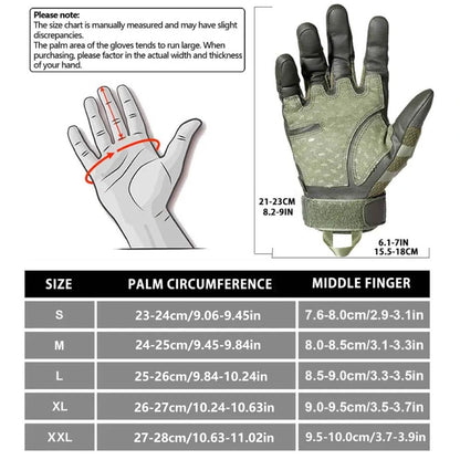 Hard Knuckle Touchscreen Tactical Gloves