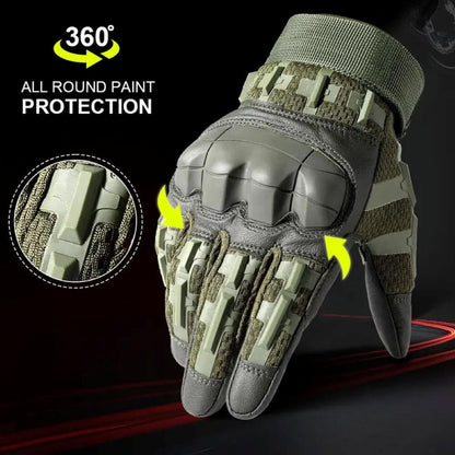 Hard Knuckle Touchscreen Tactical Gloves