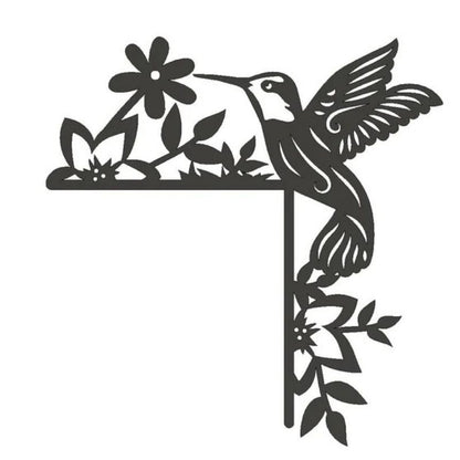 Humming Bird Metal Door Topper DT071