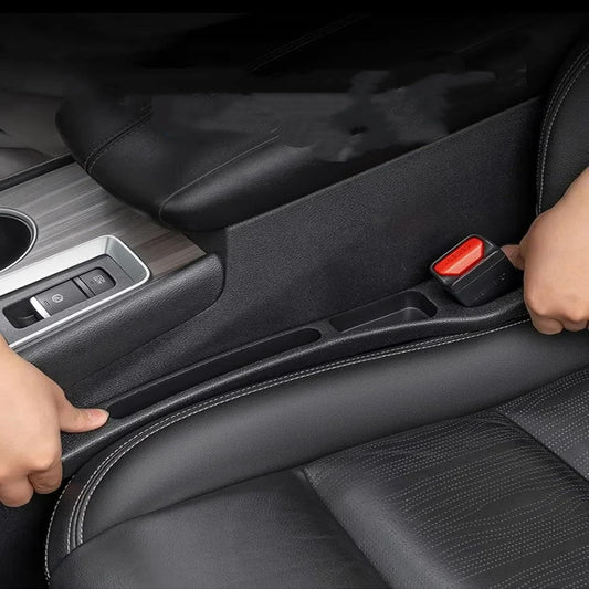 Dual-Slot Car Seat Gap Organizer - No More Lost Items - All Within Reach