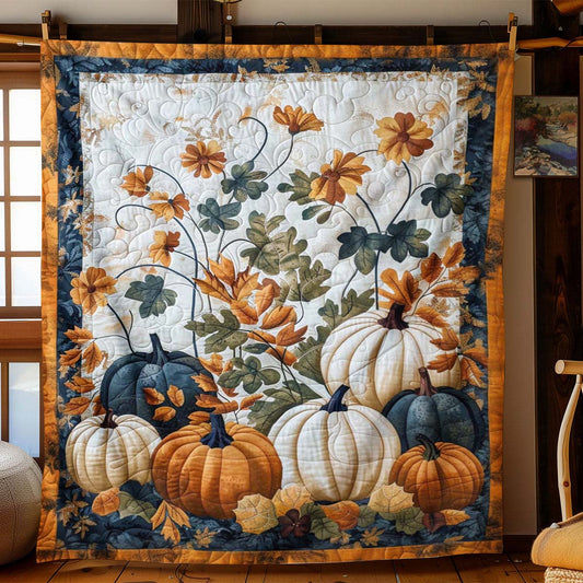 Garden Pumpkin Blanket - J020 - Premium Blanket