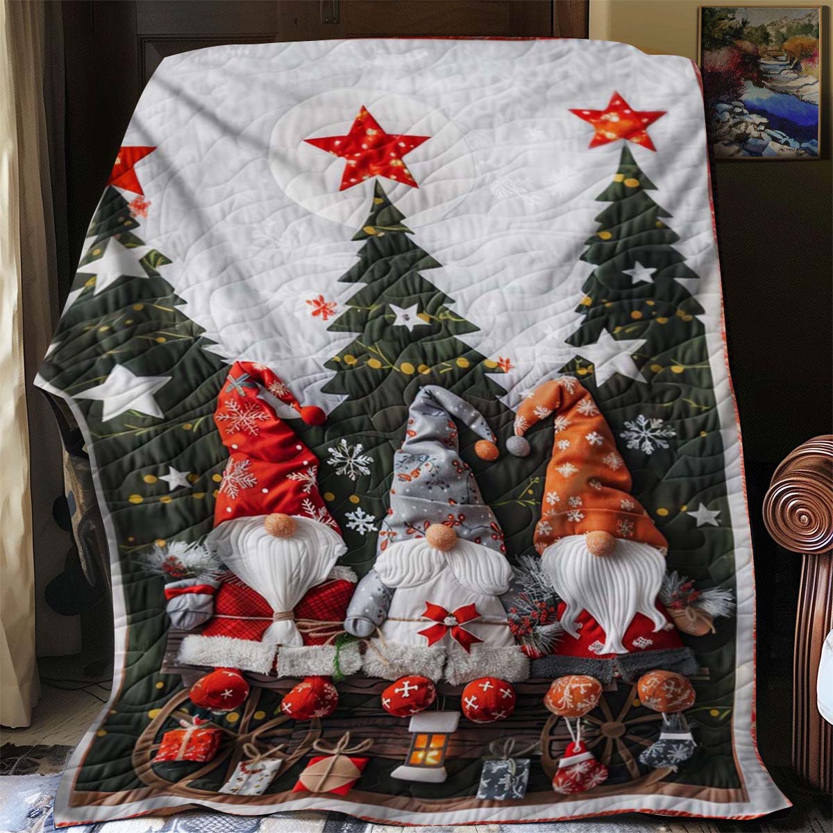 Christmas Dwarf Blanket - J084 - Premium Blanket