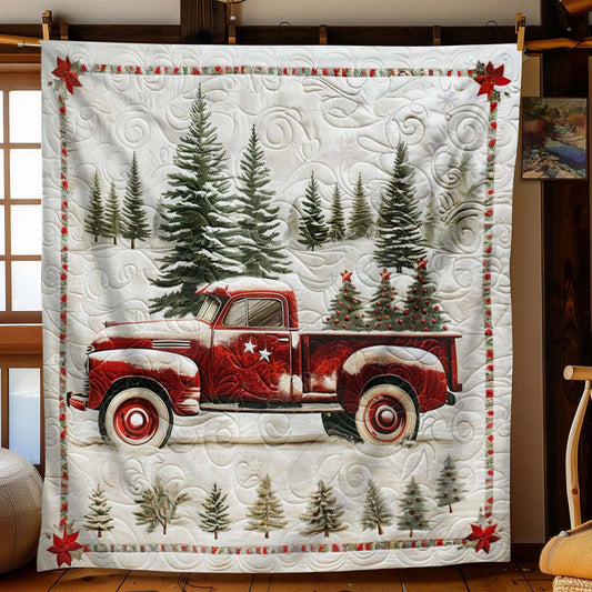 Christmas Truck Blanket - J085 - Premium Blanket