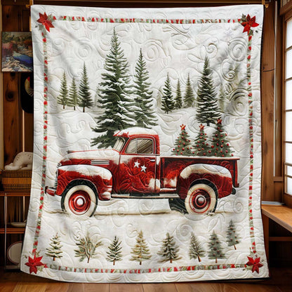 Christmas Truck Blanket - J085 - Premium Blanket