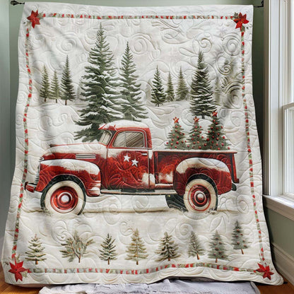 Christmas Truck Blanket - J085 - Premium Blanket