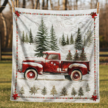 Christmas Truck Blanket - J085 - Premium Blanket