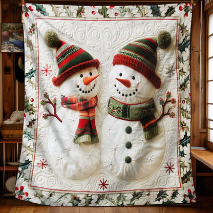 Christmas Snow Blanket - J086 - Premium Blanket