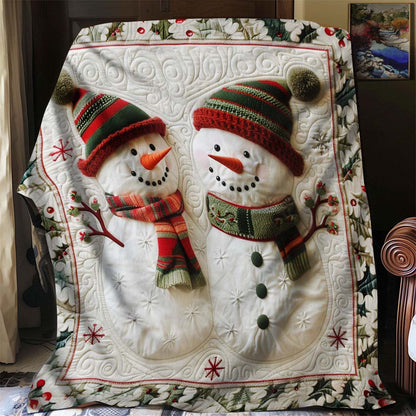 Christmas Snow Blanket - J086 - Premium Blanket