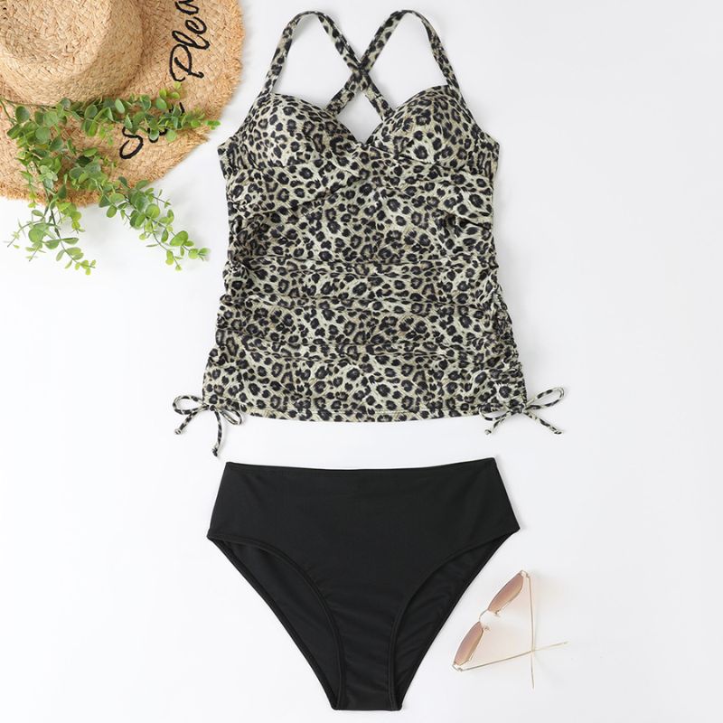 Women's Padded Two-Piece Slimming Swimsuit