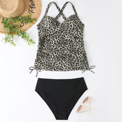 Women's Padded Two-Piece Slimming Swimsuit