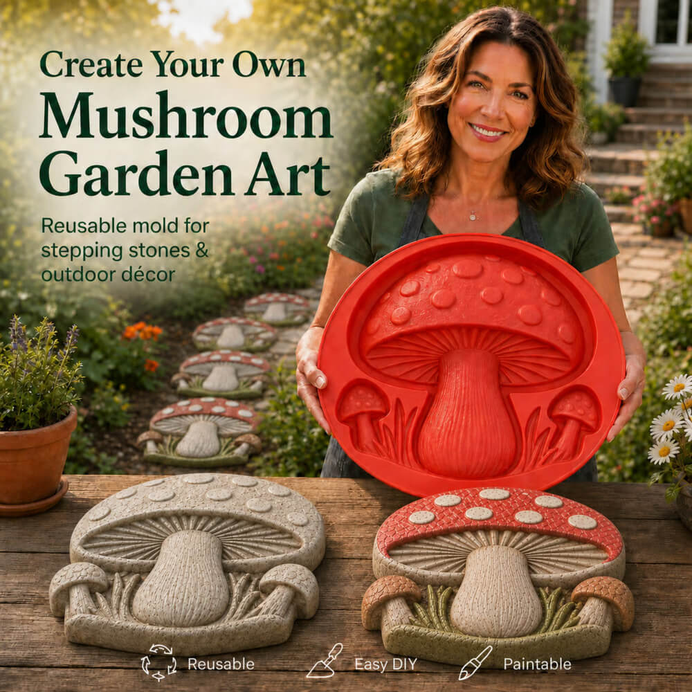 Reusable Garden Art Mold – Make Your Garden Truly One of a Kind