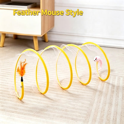 Spiral Tunnel Cat Toy