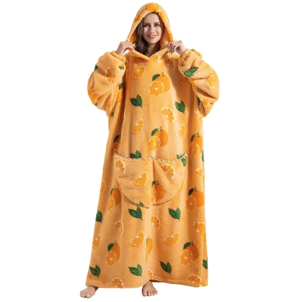 Oversized Wearable Hoodie Blanket – Citrus Junos