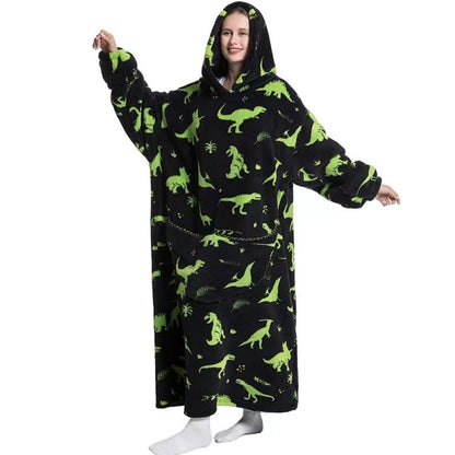 Oversized Hoodie Blanket – Cozy Wearable Blanket Sweatshirt With Pocket