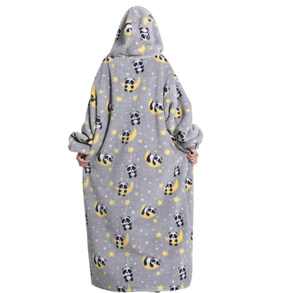 Oversized Hoodie Blanket – Cozy Wearable Blanket Sweatshirt With Pocket