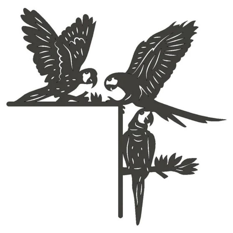 Parrots Metal Door Topper DT092