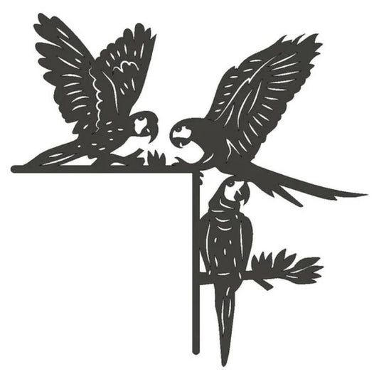 Parrots Metal Door Topper DT092