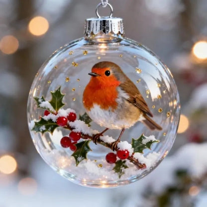 Playful Animal Ornament Balls