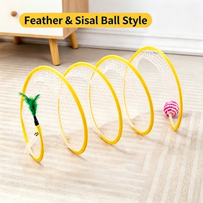 Spiral Tunnel Cat Toy