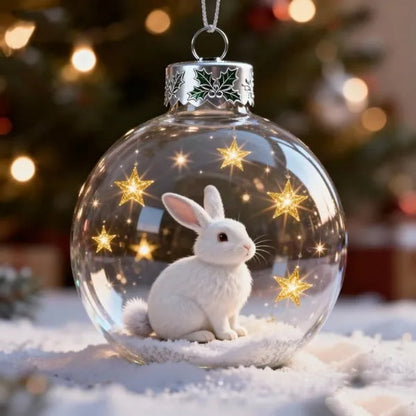 Playful Animal Ornament Balls