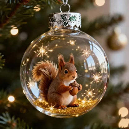 Playful Animal Ornament Balls