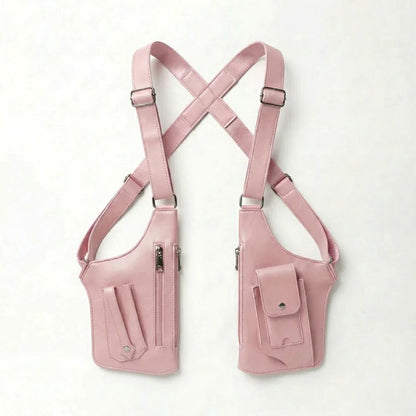 Premium Leather Shoulder Bag - Hidden Anti-Theft Compartments
